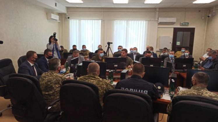 Засідання штабу координаційних груп при Рівненському та Хмельницькому управліннях СБУ