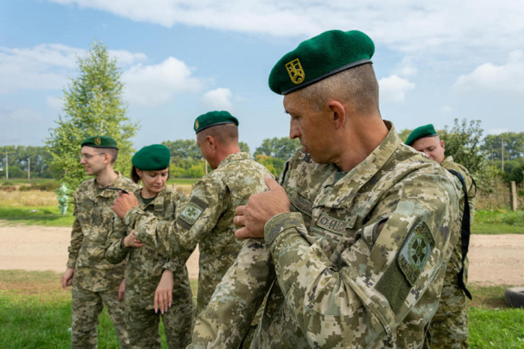 авершилася початкова військово-прикордонна підготовка курсантів набору 2021 року Національної академії Держприкордонслужби України 