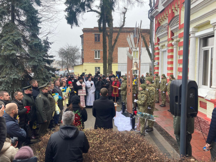 Церемониал Колокола памяти в Хмельницком